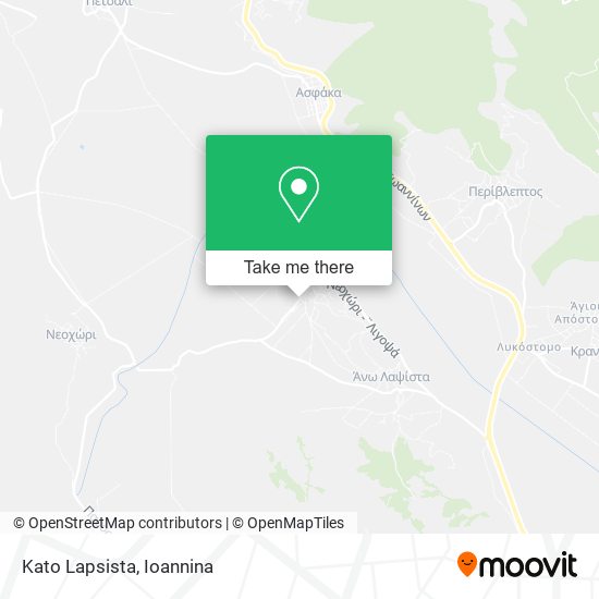 Kato Lapsista map