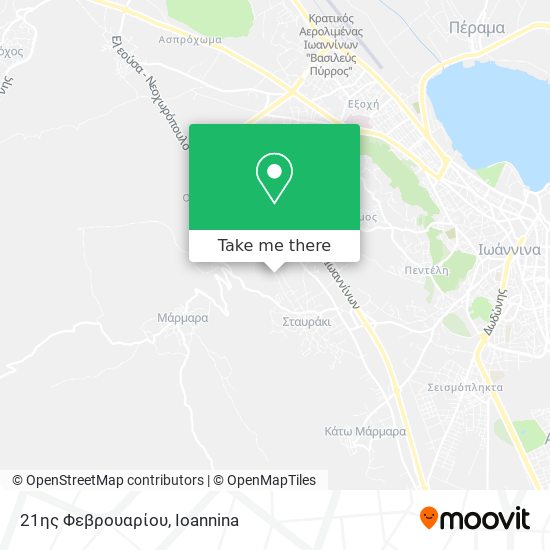 21ης Φεβρουαρίου map