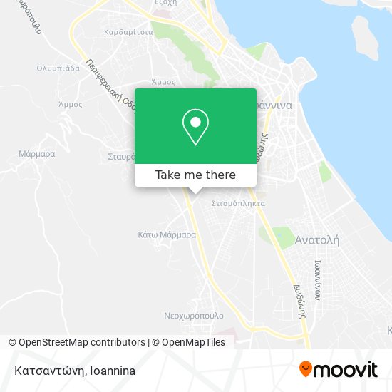 Κατσαντώνη map