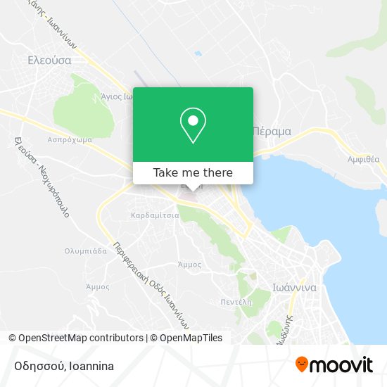 Οδησσού map