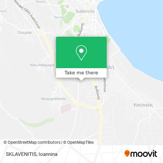 SKLAVENITIS map