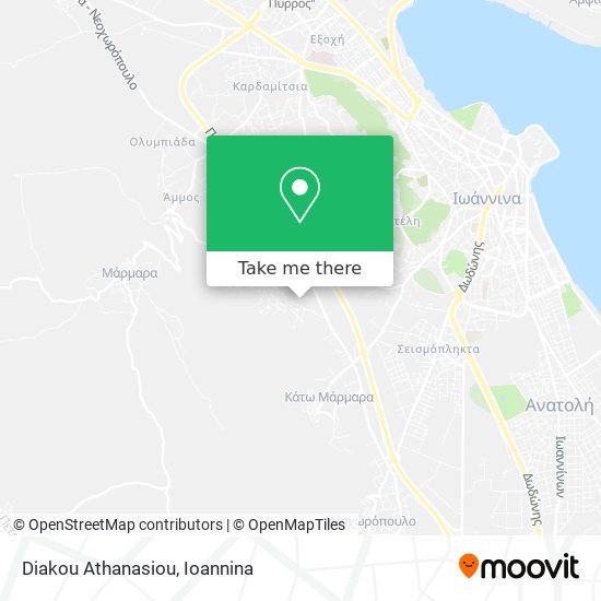 Diakou Athanasiou map