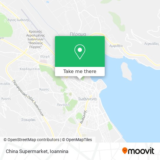 China Supermarket map