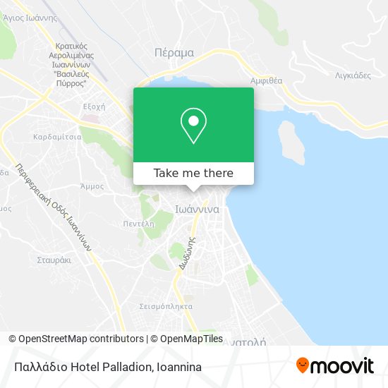 Παλλάδιο Hotel Palladion map