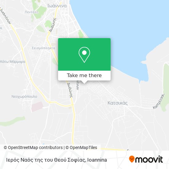 Ιερός Ναός της του Θεού Σοφίας map