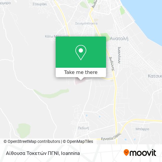 Αίθουσα Τοκετών ΠΓΝΙ map