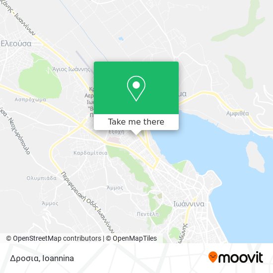 Δροσια map