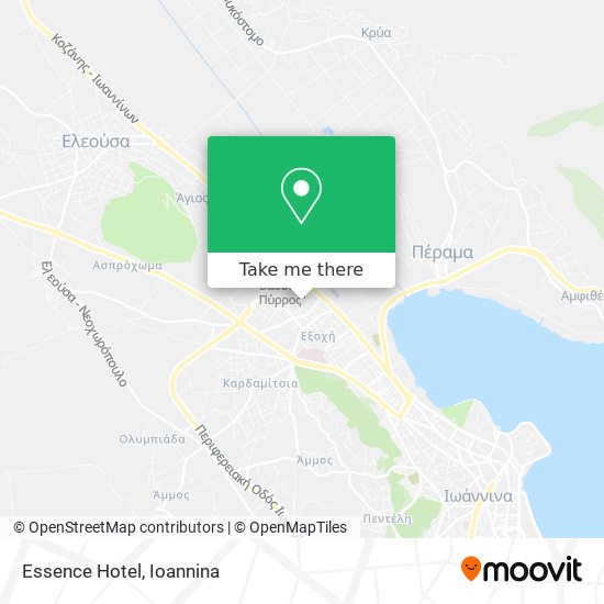 Essence Hotel map