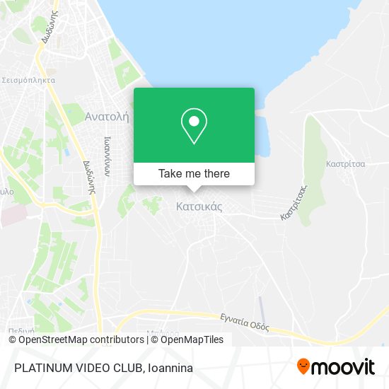 PLATINUM VIDEO CLUB map