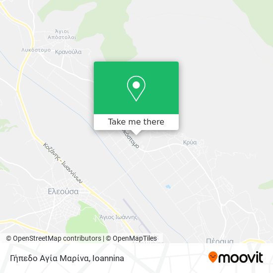 Γήπεδο Αγία Μαρίνα map