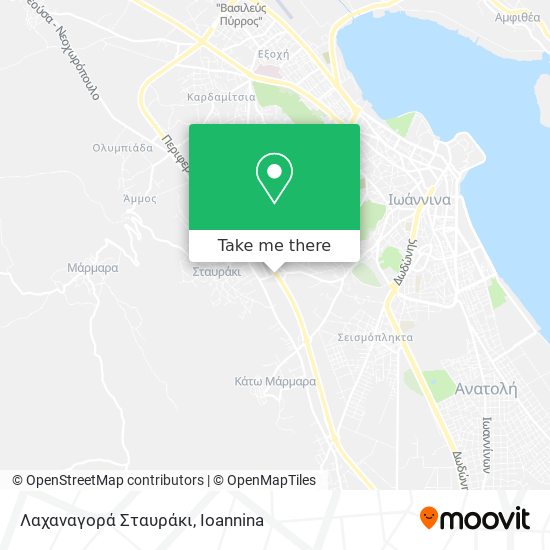 Λαχαναγορά Σταυράκι map