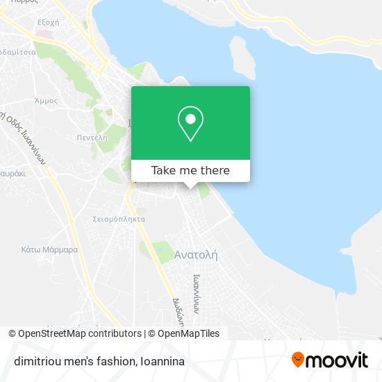 dimitriou men's fashion map