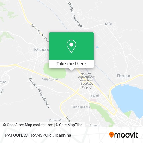 PATOUNAS TRANSPORT map