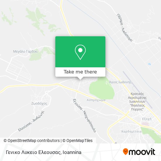 Γενικο Λυκειο Ελεουσας map