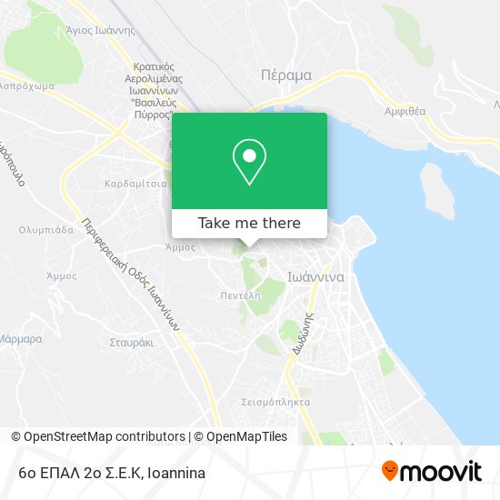 6ο ΕΠΑΛ 2ο Σ.Ε.Κ map