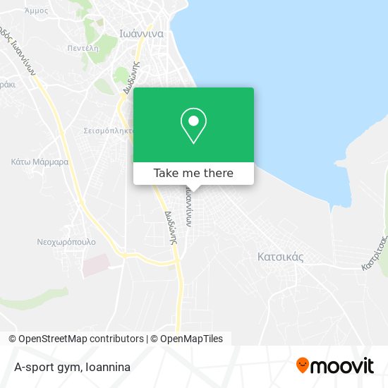 A-sport gym map