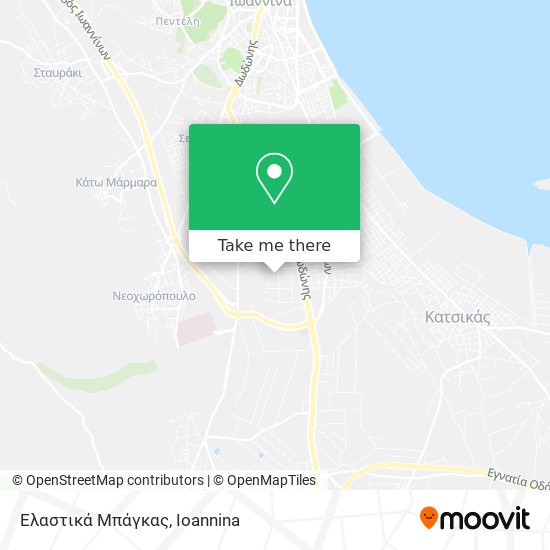 Ελαστικά Μπάγκας map