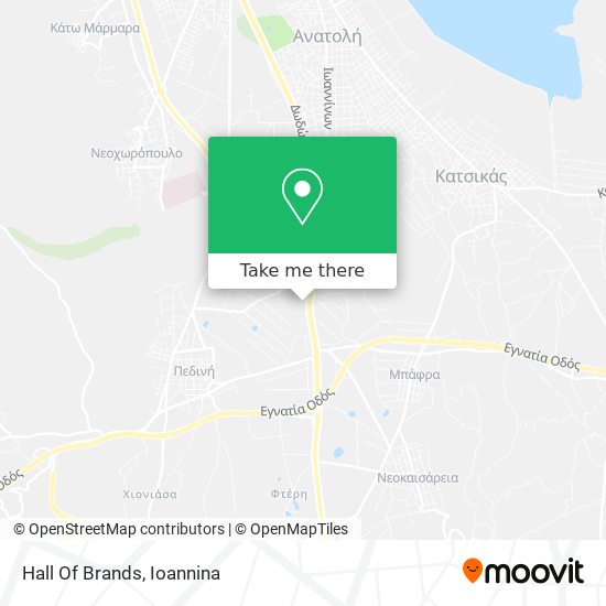 Hall Of Brands map