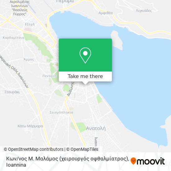 Κων / νος Μ. Μαλάμος (χειρουργός οφθαλμίατρος) map