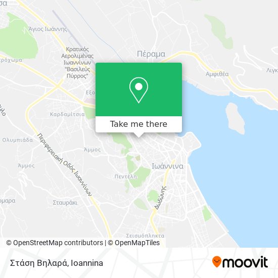 Στάση Βηλαρά map