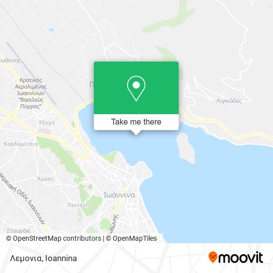 Λεμονια map