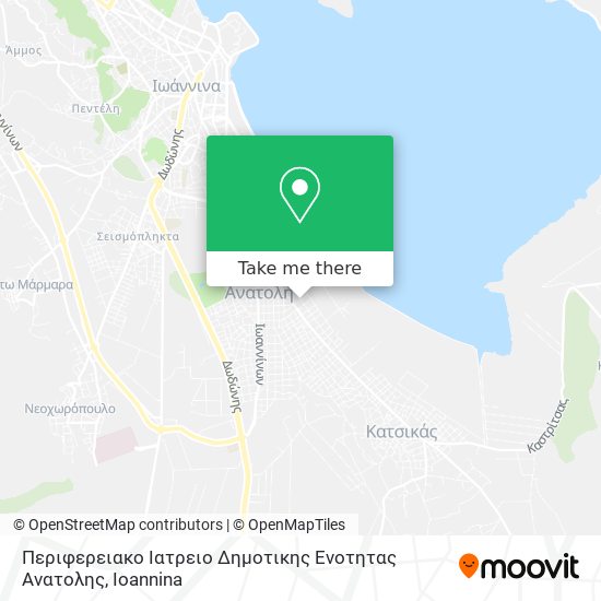 Περιφερειακο Ιατρειο Δημοτικης Ενοτητας Ανατολης map