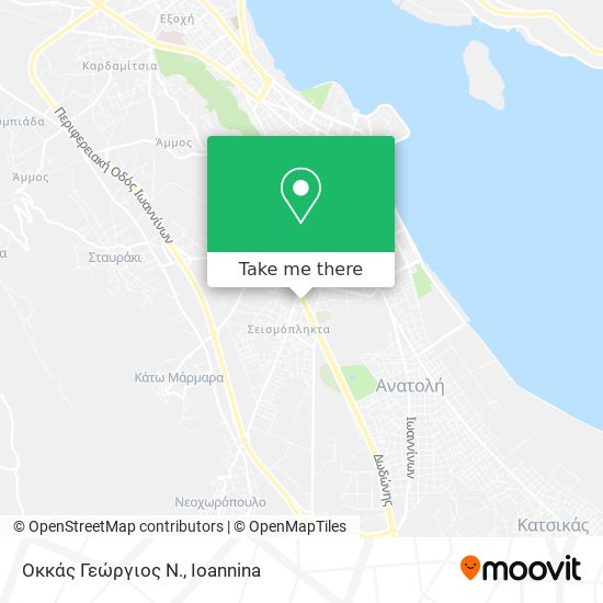 Οκκάς Γεώργιος Ν. map