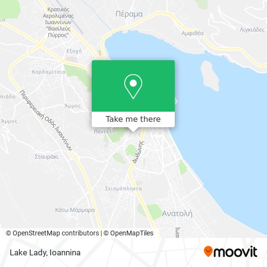 Lake Lady map
