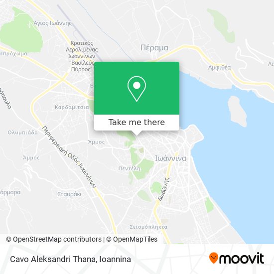 Cavo Aleksandri Thana map