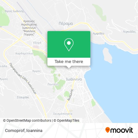 Comoprof map