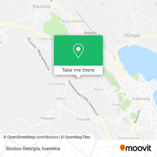 Sioziou Georgia map