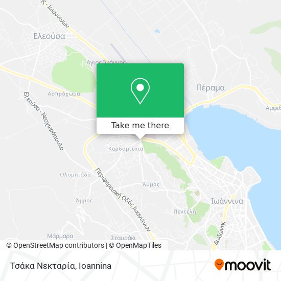 Τσάκα Νεκταρία map