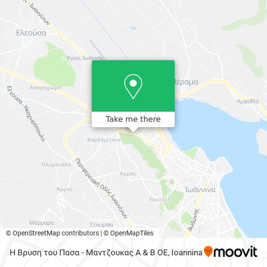 Η Βρυση του Πασα - Μαντζουκας Α & Β ΟΕ map