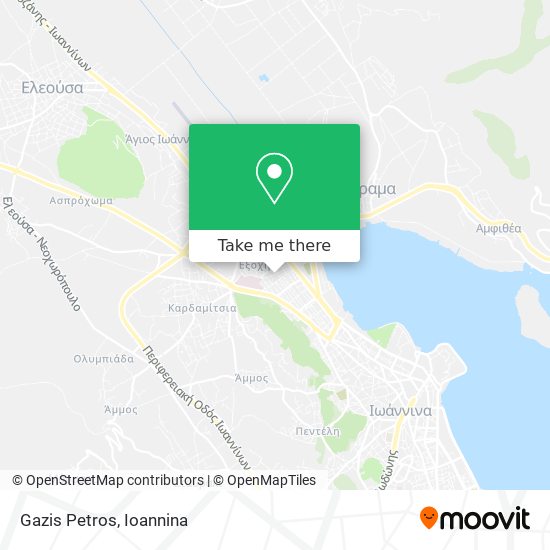 Gazis Petros map