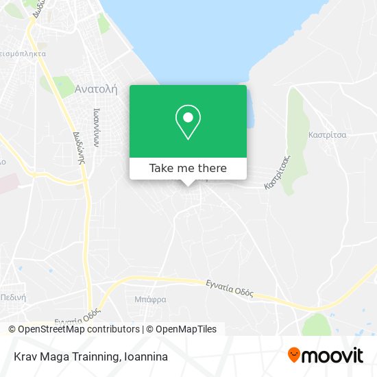 Krav Maga Trainning map