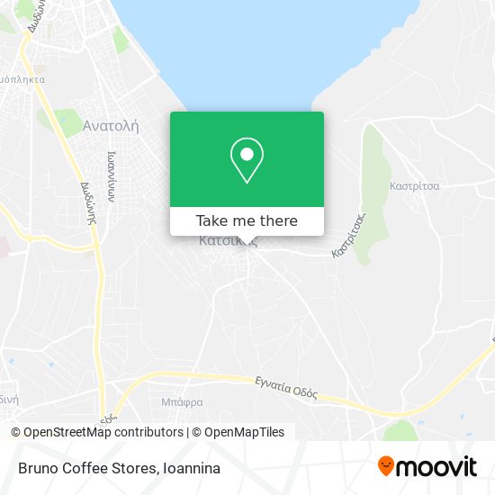 Bruno Coffee Stores map