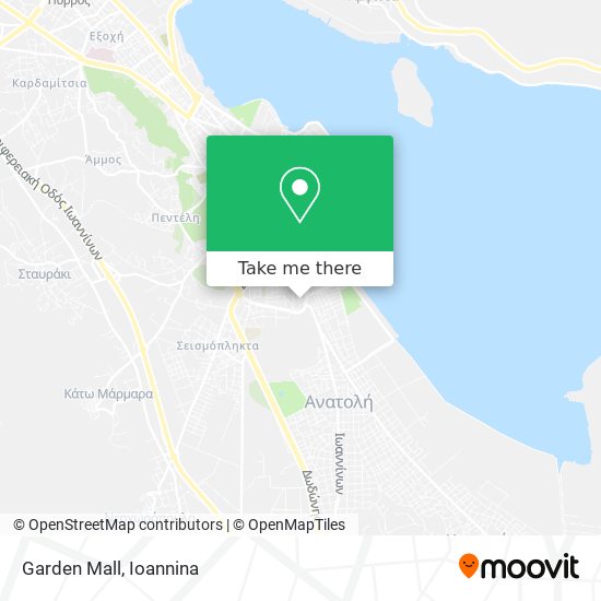 Garden Mall map