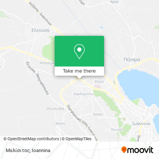 Μελίσιτος map