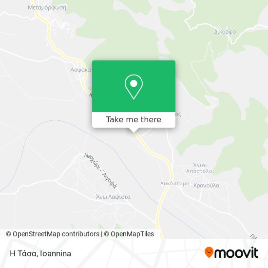 Η Τάσα map