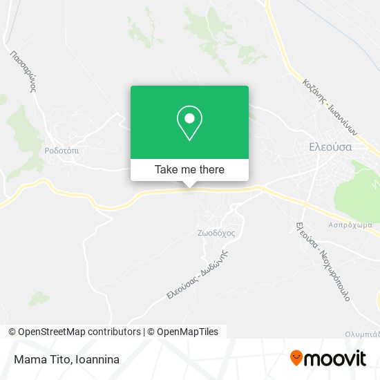 Mama Tito map