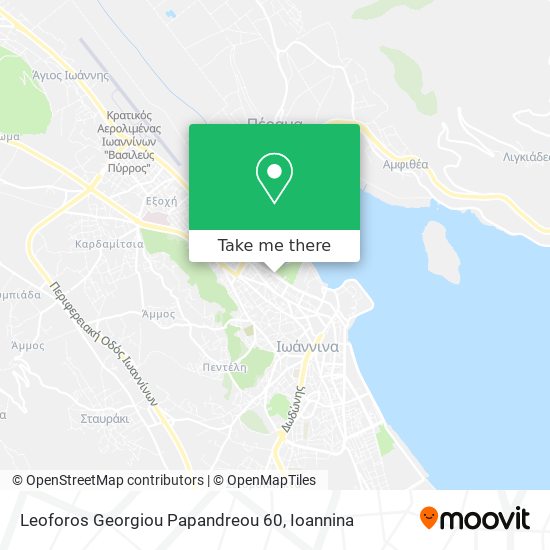 Leoforos Georgiou Papandreou 60 map