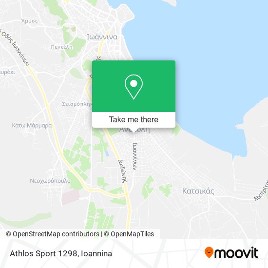 Athlos Sport 1298 map
