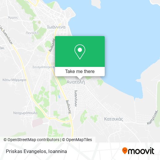 Priskas Evangelos map