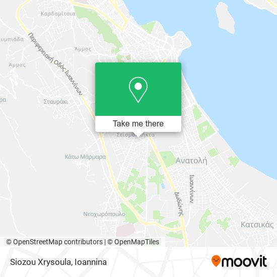 Siozou Xrysoula map