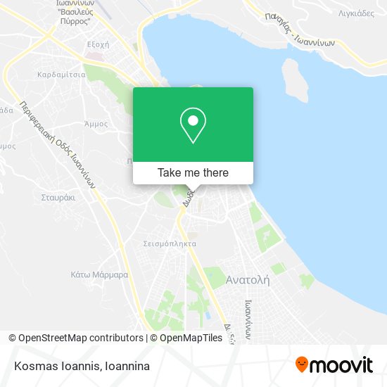 Kosmas Ioannis map