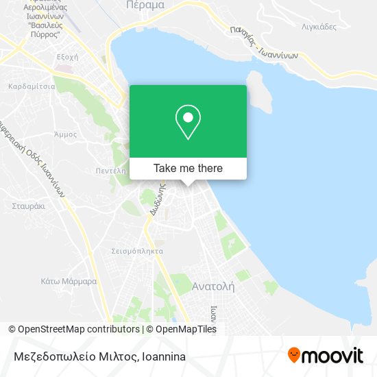 Μεζεδοπωλείο Μιλτος map
