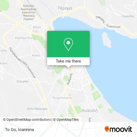 To Go map