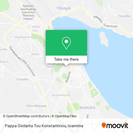 Pappa Giolanta Tou Konstantinou map