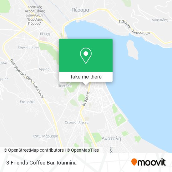 3 Friends Coffee Bar map