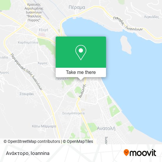 Ανάκτορο map